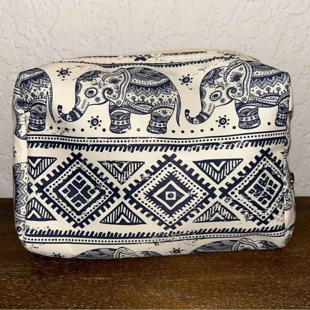 Norwey Zipper Closure Cosmetic Toiletry Travel Bag